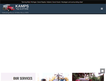 Tablet Screenshot of kampstile.com